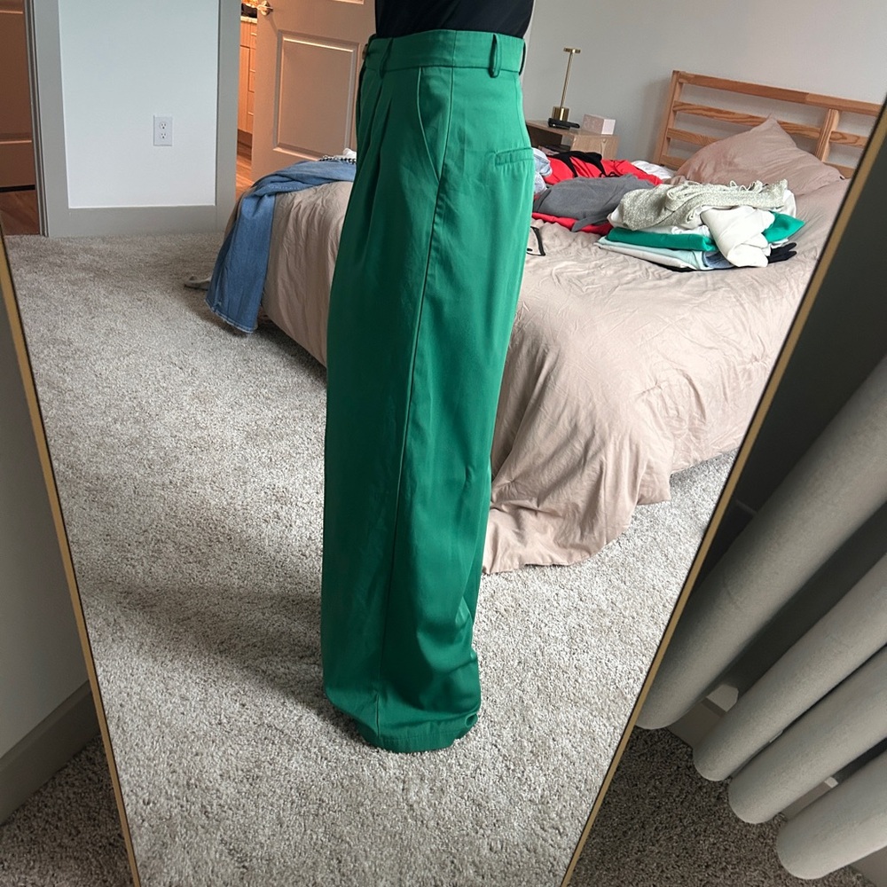 Green ELENZA Pants